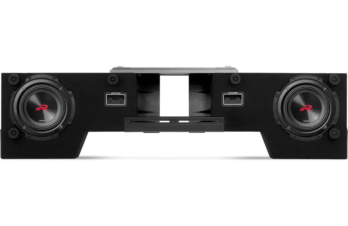 Alpine R2-Db8v-Trk 8" R-Series Pre-Loaded Truck Subwoofer System 1