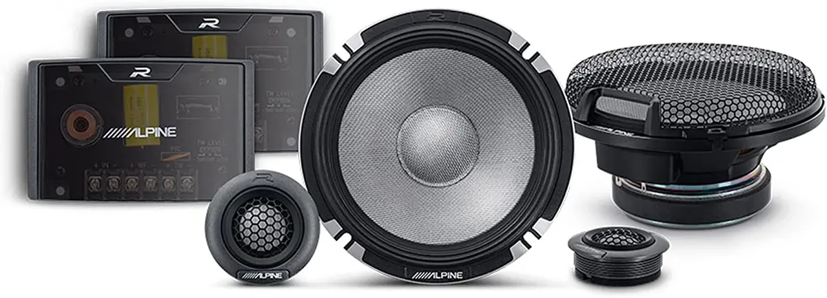 Alpine R2-S652 Hi-Res 6.5" 2-Way Speaker Set Pro Series 1