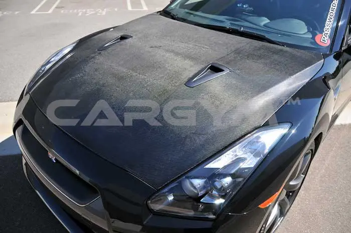 Nissan Gtr R35 Carbon Fiber Front Hood 1