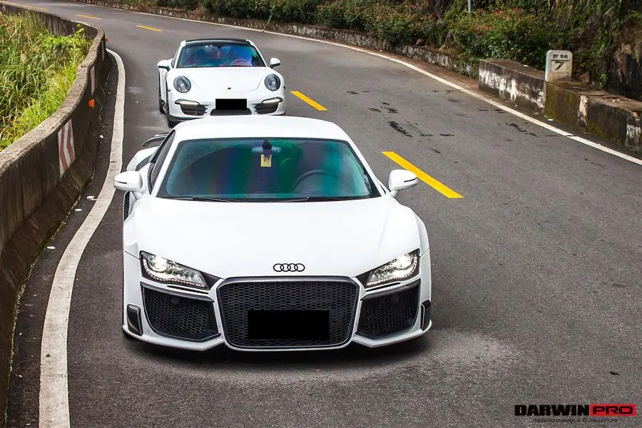 Darwinpro 2006-2015 Audi R8 Coupe Dpgt Style Full Body Kit 2
