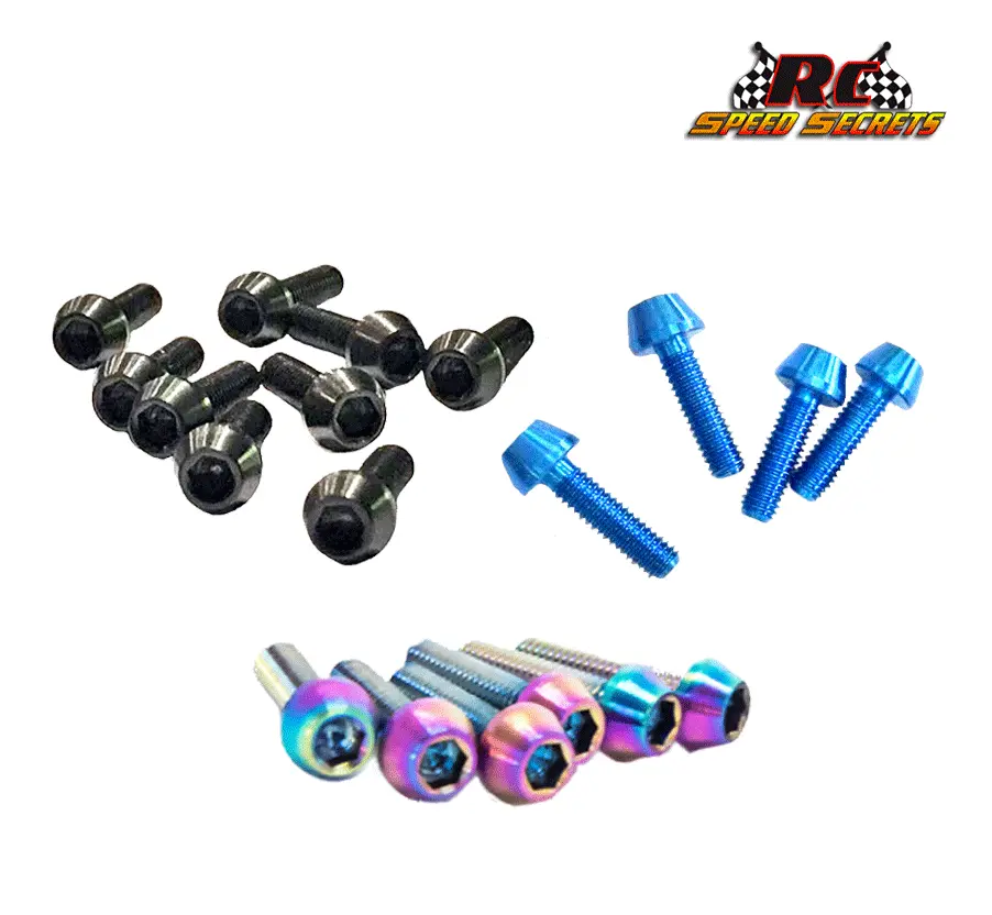 9906 B6.1-B6.3 Titanium Upper Screw Kit (56 Pcs) 1