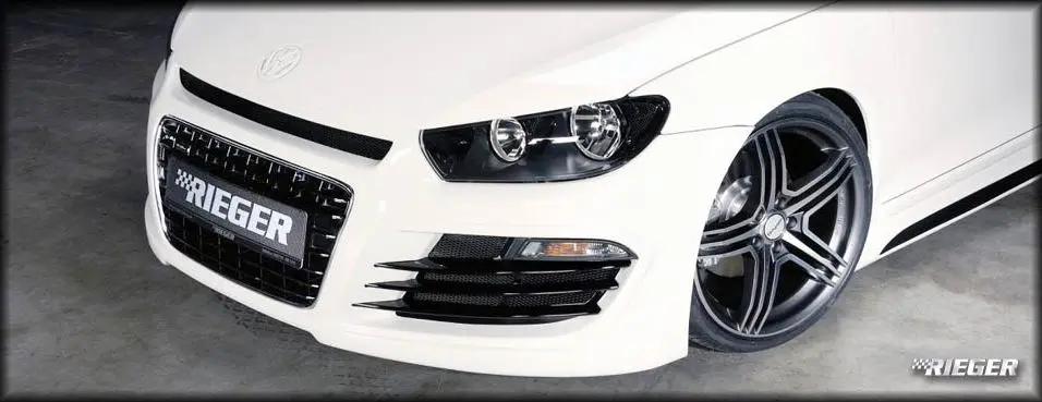 Volkswagen Scirocco Rieger Front Bumper With Grill 1