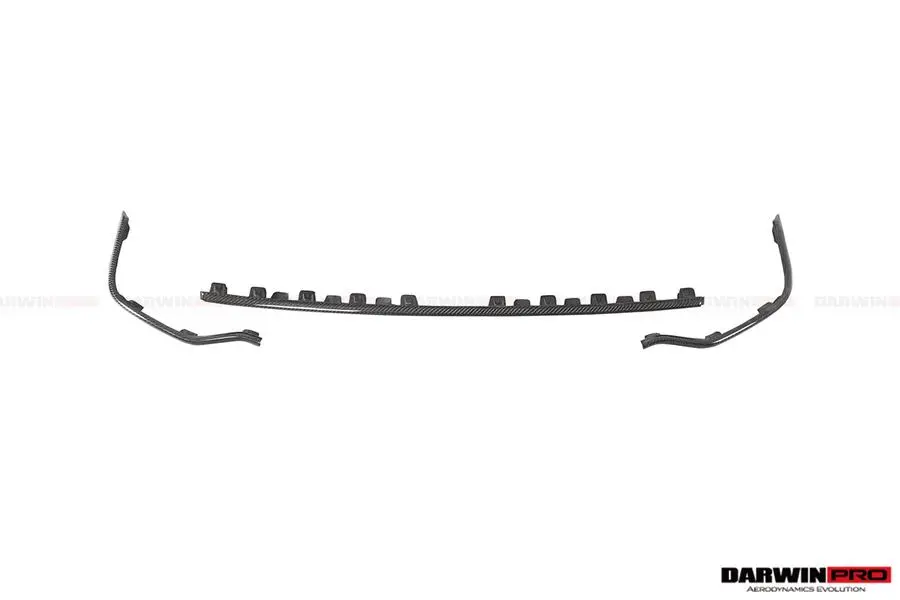 Darwinpro 2017-2022 Audi Rs4 B9 Carbon Fiber Rear Diffuser Trim Lip 1