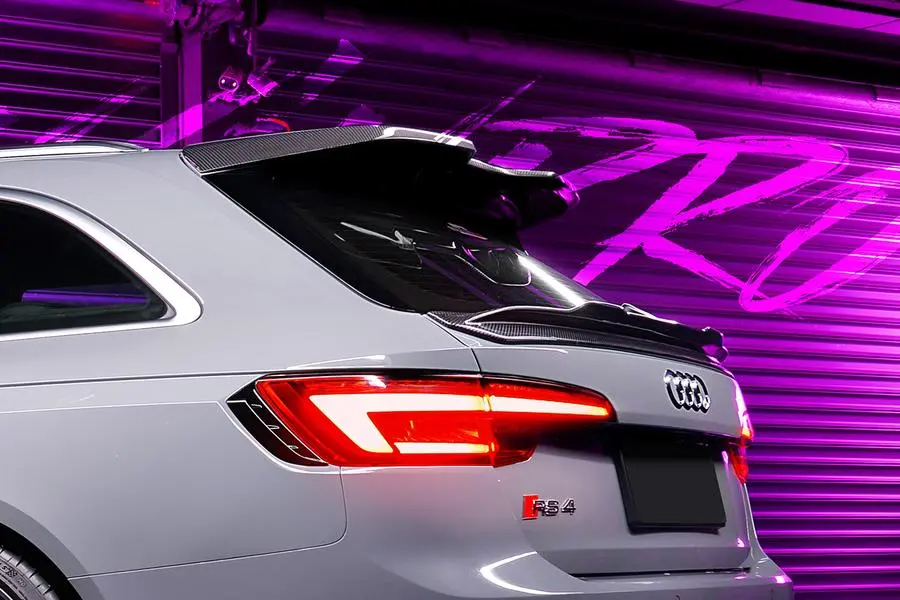 Darwinpro 2017-2022 Audi Rs4 B9 Bkss Style Rear Decklid Spoiler 1