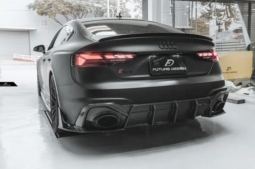 Future Design Carbon Fiber Diffuser For Audi Rs5 B9 / B9.5 1