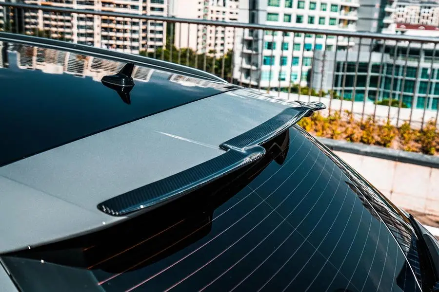 Carbonado 2013-2018 Audi Rs6 Avant Mn Style Roof Spoiler 1