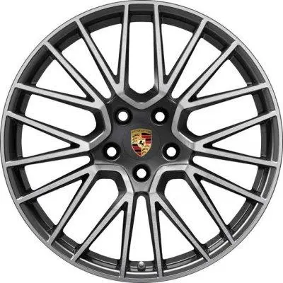 (Demo Car Wheels) 21” Porsche Cayenne Rs Spyder Design Oe Wheels 1