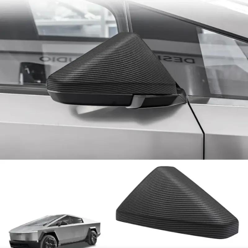 Carbon Fiber Rearview Mirror Cover For Cybertruck 2