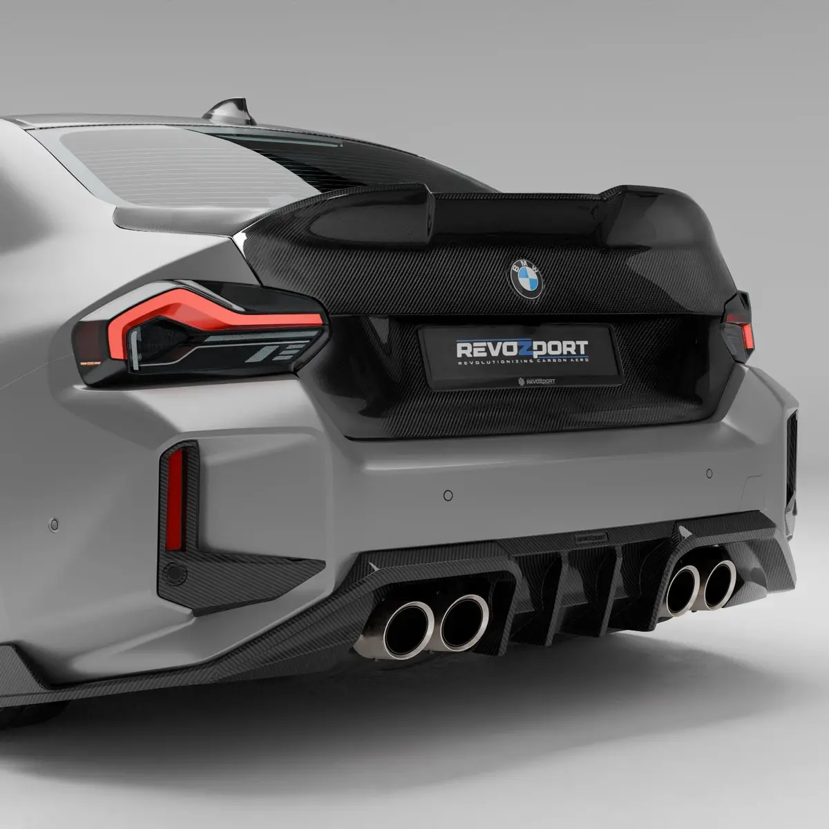 Revozport Bmw M2 G87 Coupe 2023+ Dry Carbon Fiber Rear Trunk 1