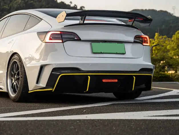 Robot Craftsman Hacker Rear Bumper Kit For Tesla Model 3 1