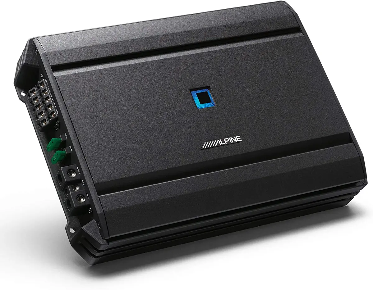 Alpine S-A55v 5-Channel Car Amplifier, 40W Rmsx4 At 4 Ohms, 300W Rmsx1 At 2 Ohms 1