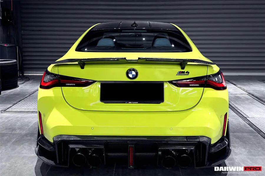 Darwinpro 2021+ Bmw M4 G82 / G83 Bkss Style Carbon Fiber Trunk Spoiler 1