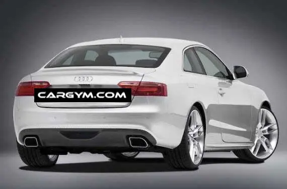 Audi A5 B8 C Style Pu Rear Spoiler 1