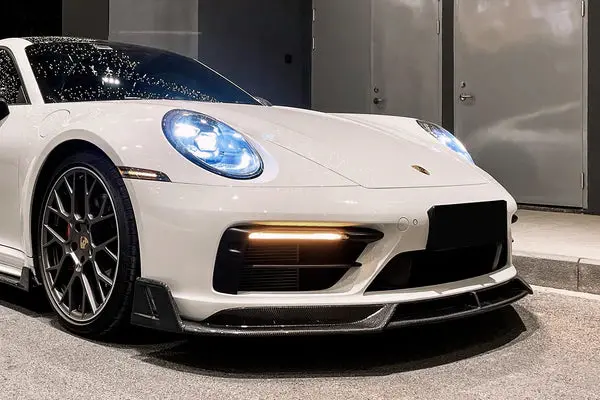 Darwinpro Porsche 911 992 Carrera / Targa S/ Gts / 4S (Sport Design) Bkss Style Front Lip 1