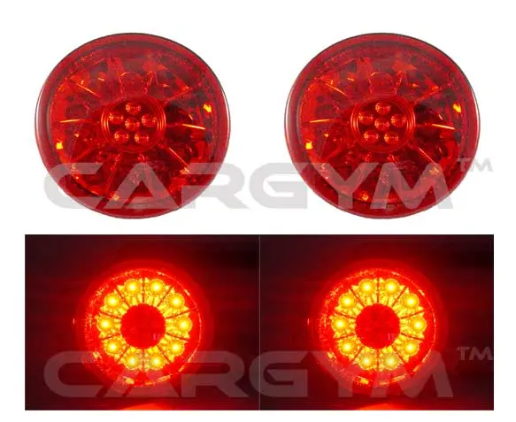 Lexus  1999-2005 Is200 Is300 Red Inner Trunk Lamps 1
