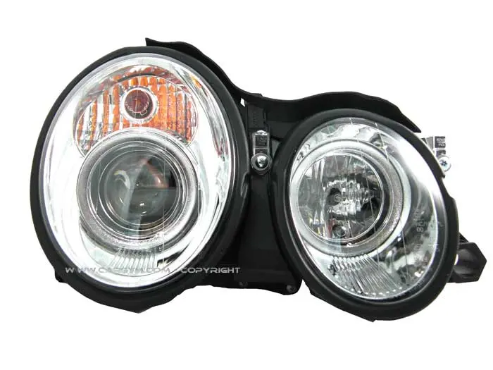 Mercedes-Benz W208 Clk 1998-2002 Chrome Projector Headlight 1