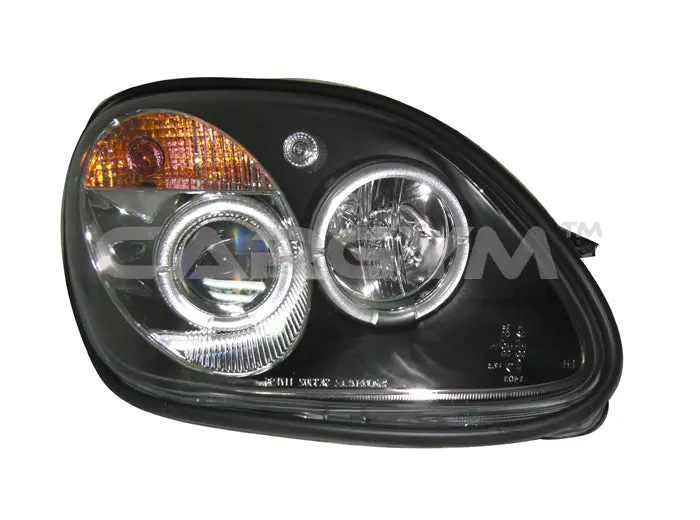 Mercedes-Benz R170 Slk 97-04 Projector Headlight With Angel Eyes 1