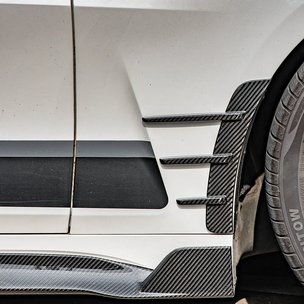 Sooqoo Bmw 4-Series G22 G23 Dry Carbon Fiber Front Side Spat 1