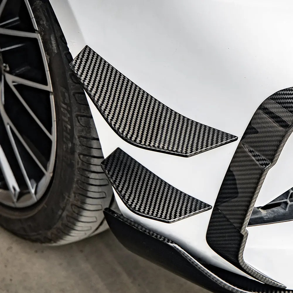 Sooqoo Bmw M2 F87 Dry Carbon Fiber Front Bumper Canard 1