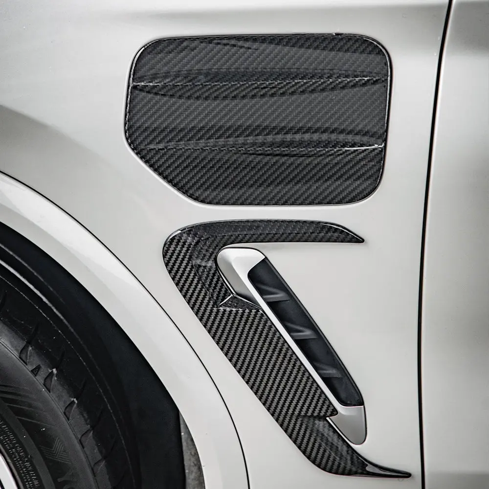 Sooqoo Bmw Ix3 / X3 G01 / X4 G02 Lci Dry Carbon Fiber Side Fender Trim 1