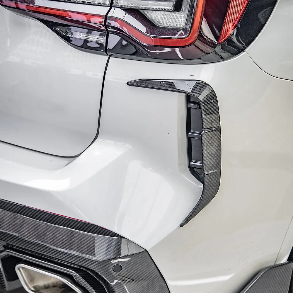 Sooqoo  Bmw X3 G01 Lci Dry Carbon Fiber Rear Canards 1