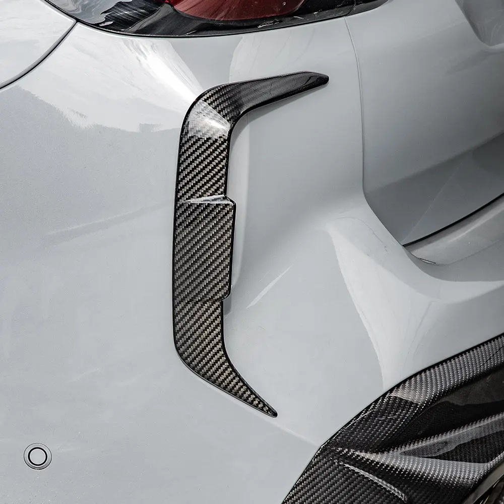 Sooqoo Bmw X3m F97 Lci Dry Carbon Fiber Rear Canard 1
