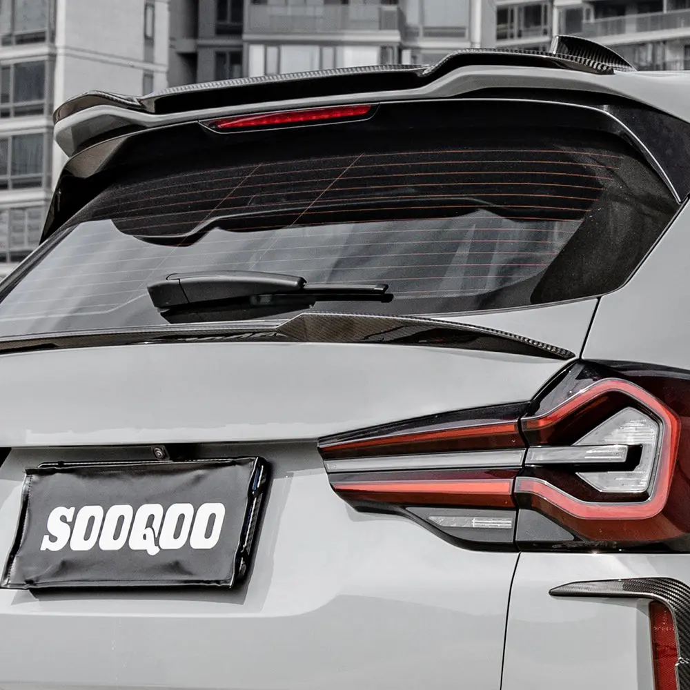Sooqoo Bmw X3m F97 Dry Carbon Fiber Roof Spoiler 1