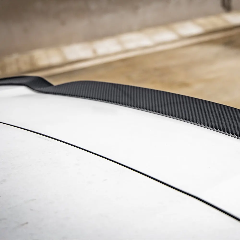 Sooqoo Bmw Ix3 G08 Bev Dry Carbon Fiber Roof Spoiler 1