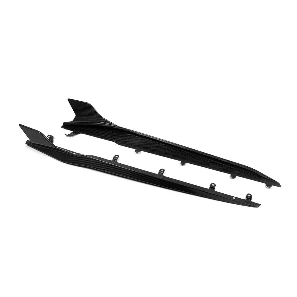 Sooqoo Bmw 8-Series G16 / M8 F93 Dry Carbon Fiber Side Skirt 2