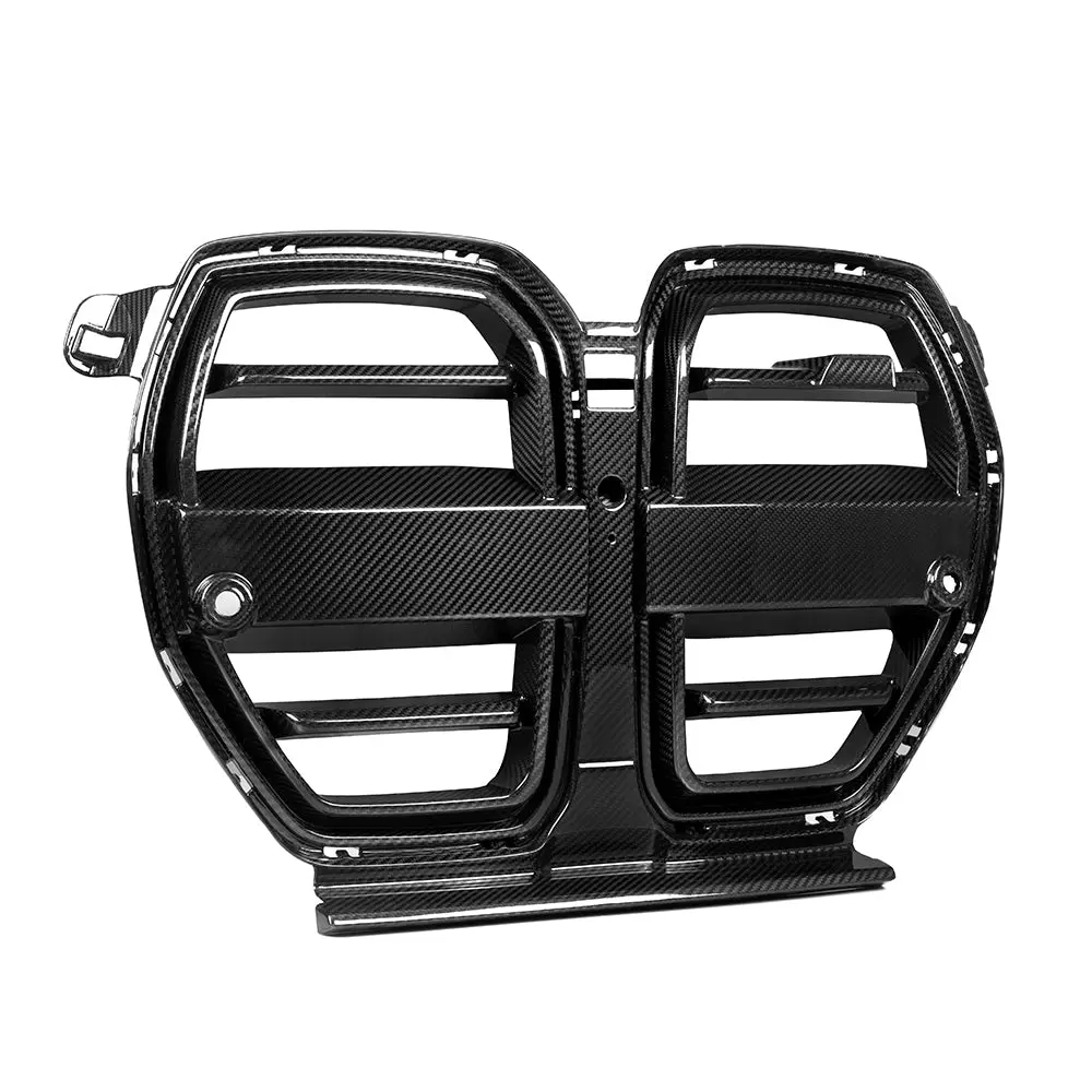 Sooqoo Bmw M3 G80 G81 M4 G82 G83 Dry Carbon Fiber Sq-V Front Grill 1