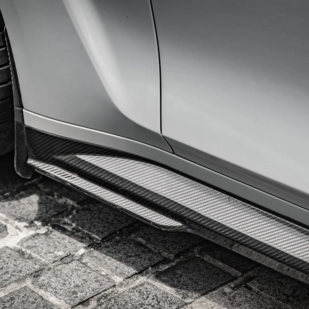 Sooqoo Bmw M3 G80 G81 Dry Carbon Fiber Side Skirt 1