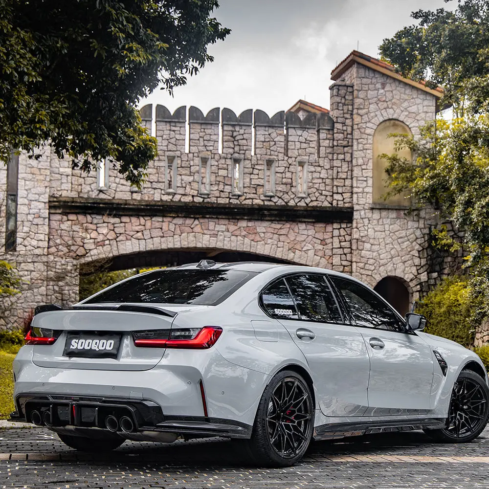 Sooqoo Bmw M4 G82 G83 Dry Carbon Fiber Side Skirt 1