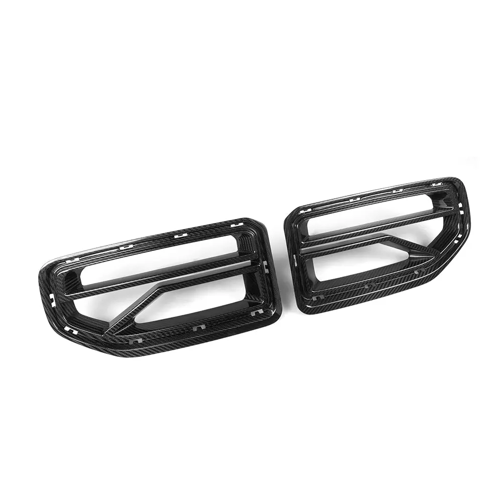 Sooqoo  Bmw M2 G87 Sq-V Style Dry Carbon Fiber Front Grill 1