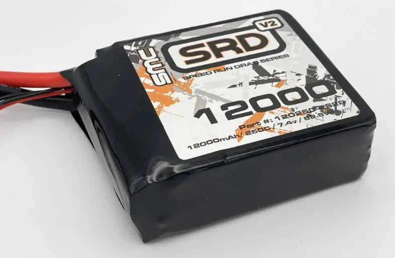 120250 Smc 12000Mah 250C 7.4V Drag Pack 1