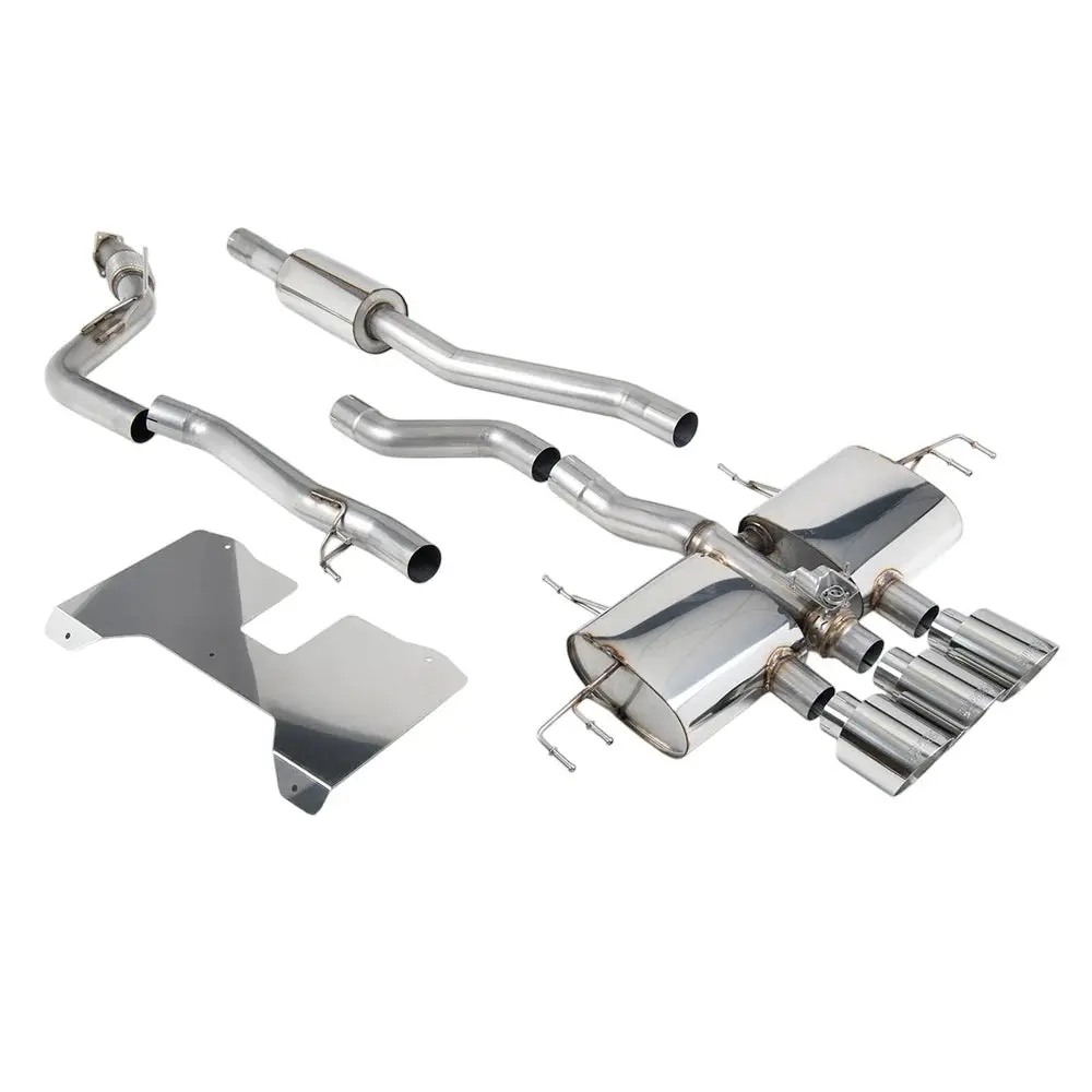 Milltek Cat Back Exhaust For Honda / Acura Civic Type R Fl5 2.0 I-Vtec (Both Opf/Gpf And Non Opf/Gpf Models) 22-25 1