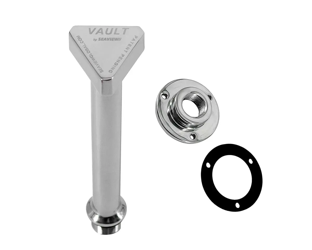 Vault Pro Center Drain Plug (S.S.) 1