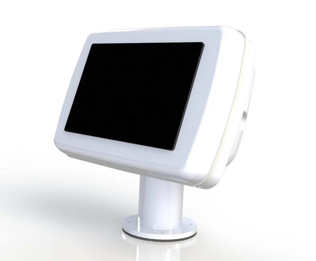Powerpod Un-Cut (Usable Face = 8.75" W X 6" H) (22.2Cm W X 15.2Cm H) With Aluminum Base 1