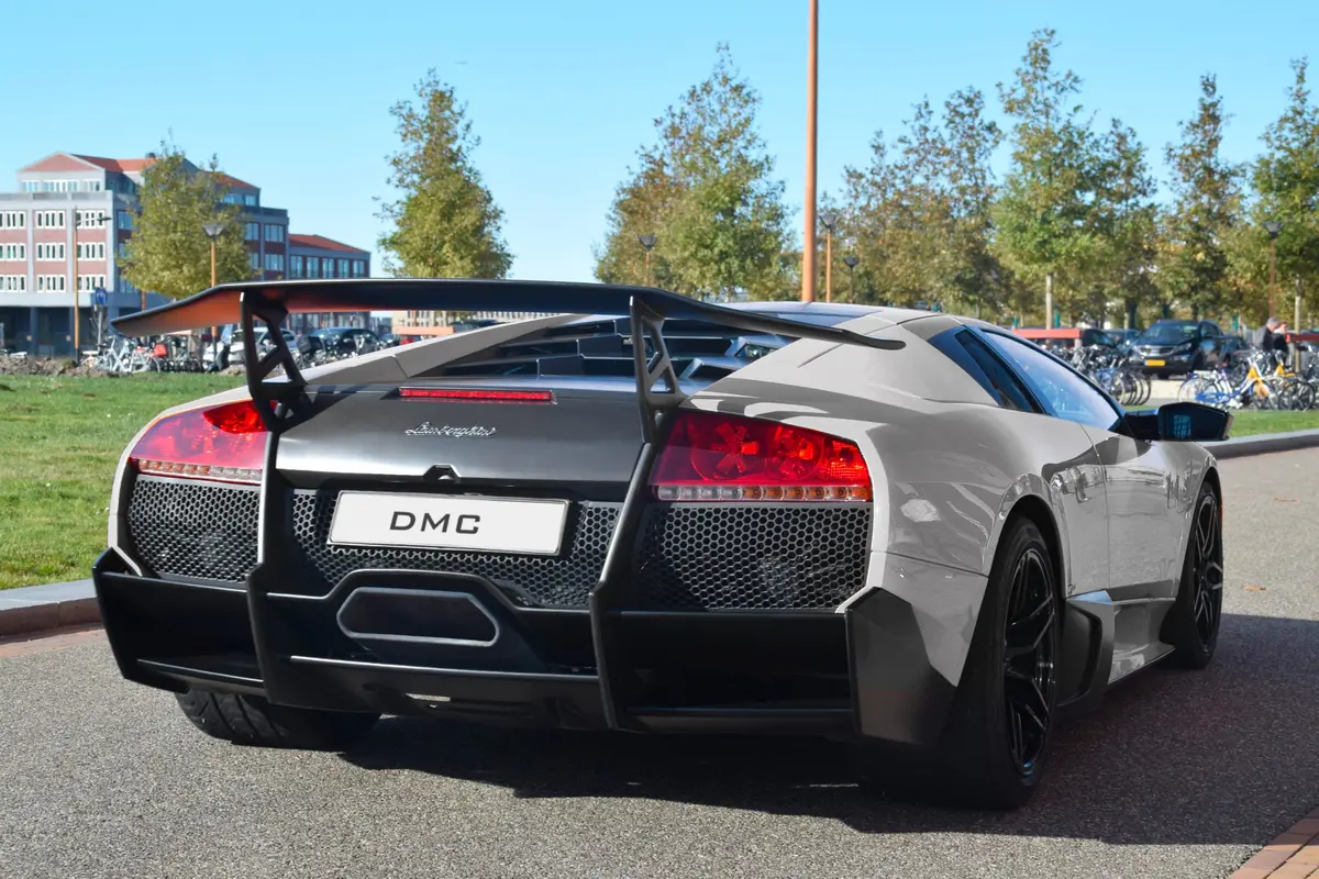 Dmc Lamborghini Murcielago: Super Veloce (Sv): Forged Aluminum Exhaust End-Tip / Tail Pipe Trim: Fits The Oem Coupe & Roadster 580 Lp640 And Lp670 Manifold 1
