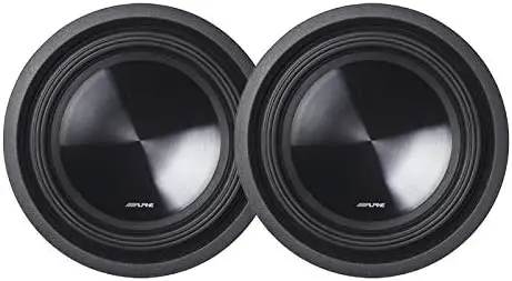 Alpine Swt-10S4 10" Truck Subwoofer W / 4-Ohm Voice Coils 1