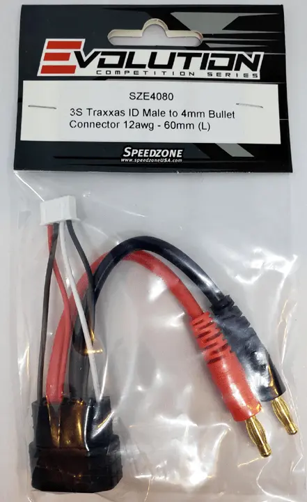 Sze4080 3S Traxxas Id Male To Traxxas Female Adapter 1