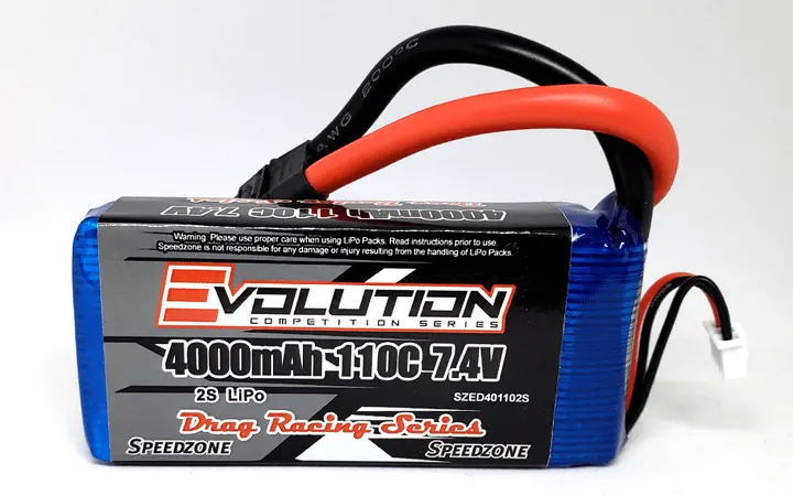 Szed401102s 4000Mah 110C 7.4V Lipo Drag Pack (Xt90) 1