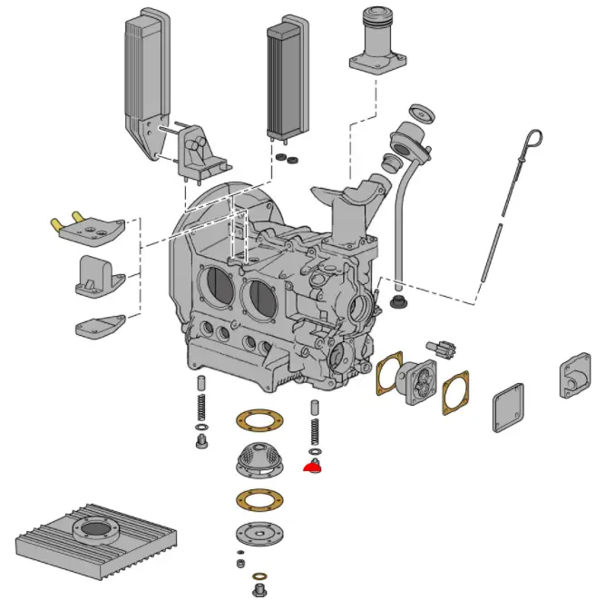 Oil Strainer, 36Hp 1