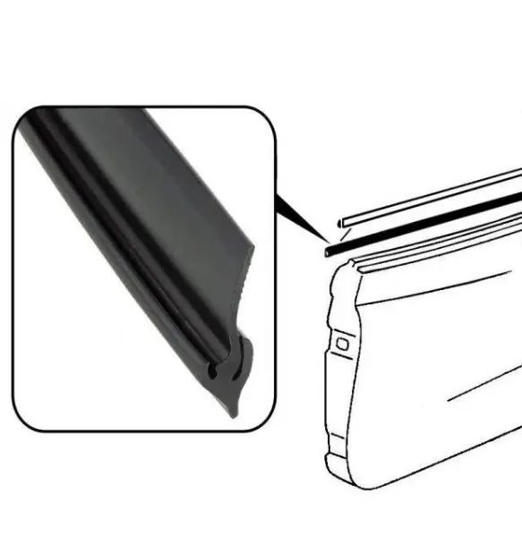 Door Scraper Pair, Ghia 1960-71 1