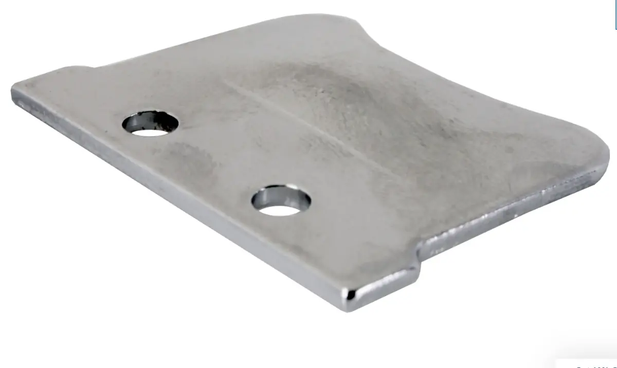 Quarter Light Latch Plate, Kombi 1955-67 1