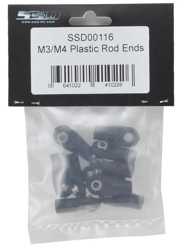 Ssd00116 Ssd Rc M4/M3 Plastic Rod End 1