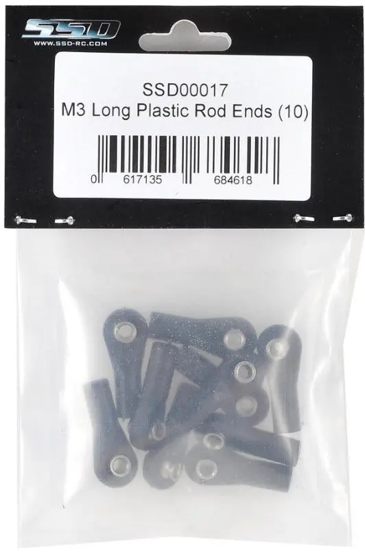 Ssd00017 Ssd M3 Long Plastic Rod Ends (10) 1