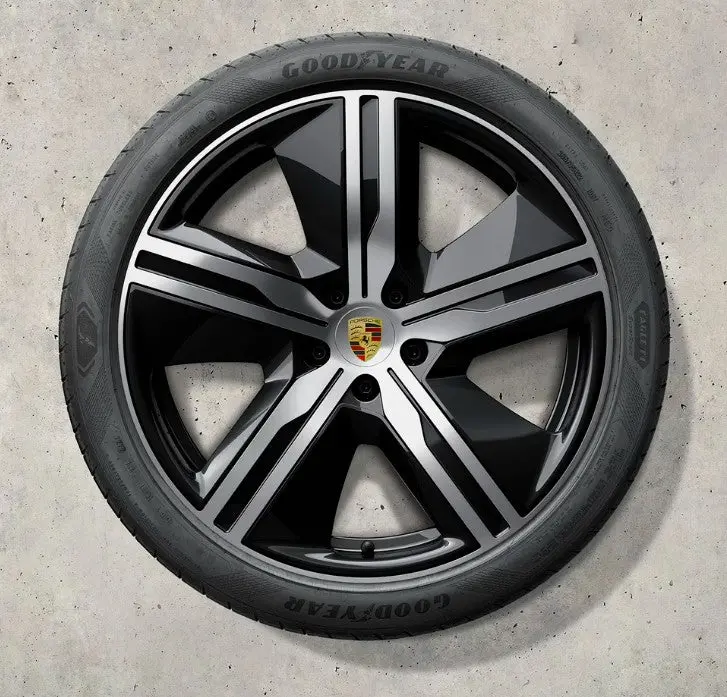 22” Porsche Macan H2 Ev / Gts / Turbo 2025+ Exclusive Design Oe Wheels Set 1