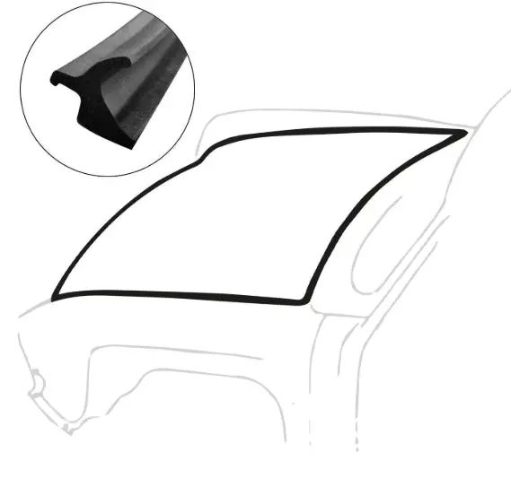 Bonnet Seal, Front - T3 1961 To 1969 1