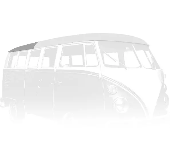 Roof Repair Panel, Front And Rear - Split Kombi 1955 To 1967 2