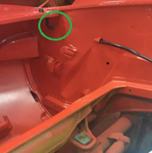 Bonnet Drain Tube, Pair - Ghia 1960 To 1974 1